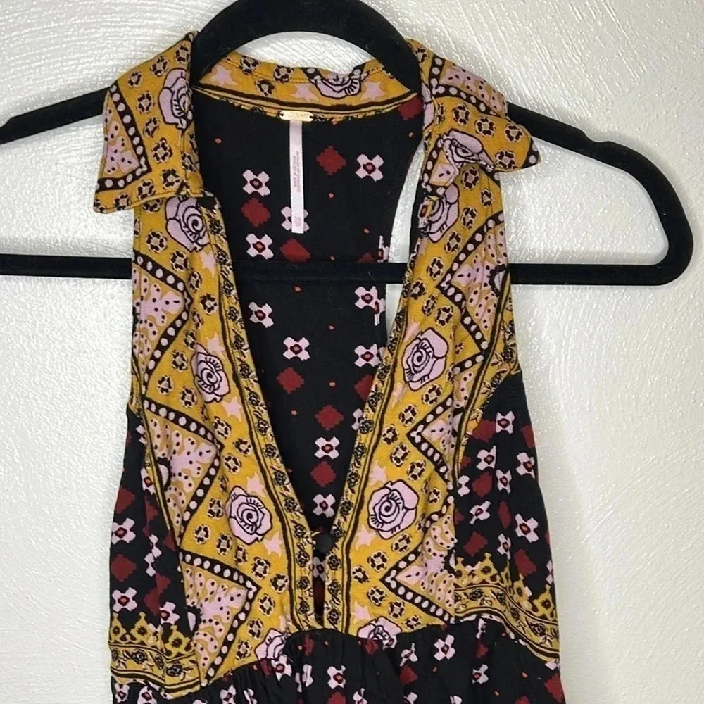 Free People Charlotte Sleeveless Tank Top in Black Size XS - Picture 3 of 6